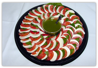 Large Tomatoe & Mozzerella Platter